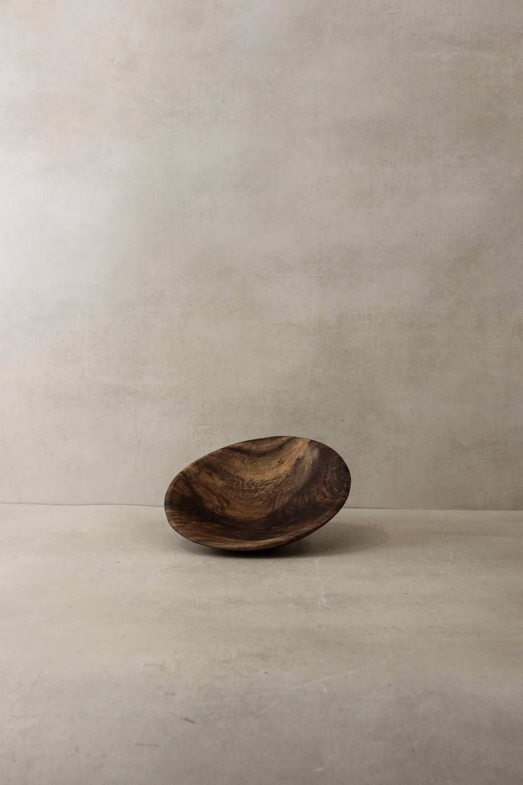 Handmade Antique Wooden Fruit Bowl, Medium size