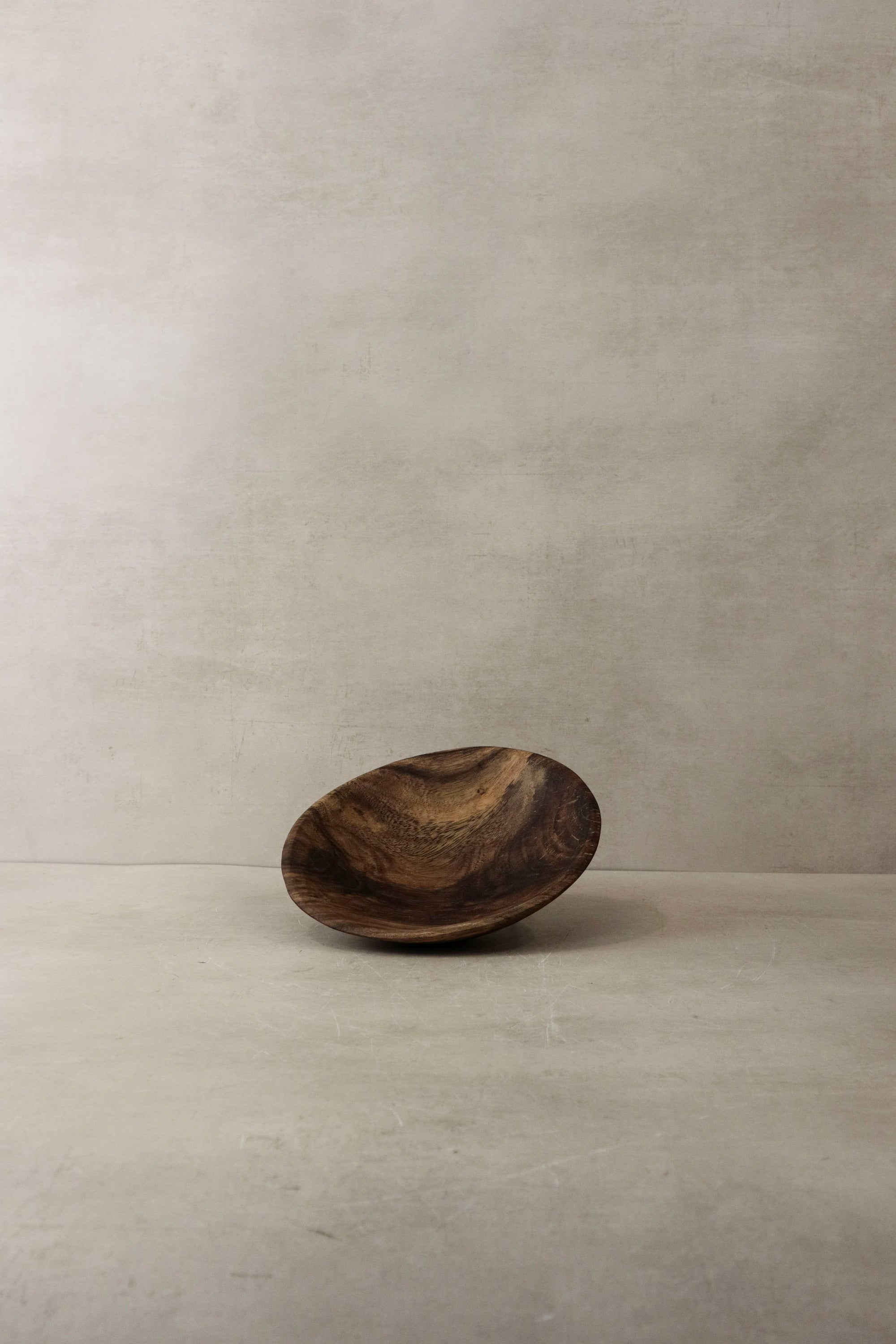Handmade Antique Wooden Fruit Bowl, Medium size