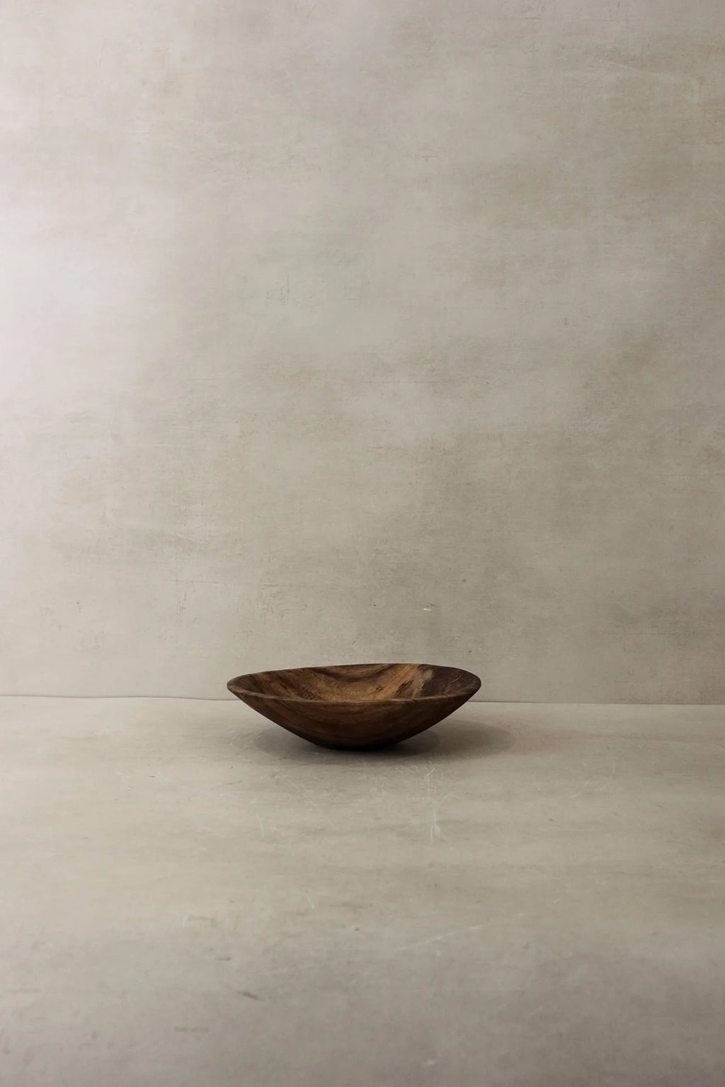 Handmade Antique Wooden Fruit Bowl, Medium size
