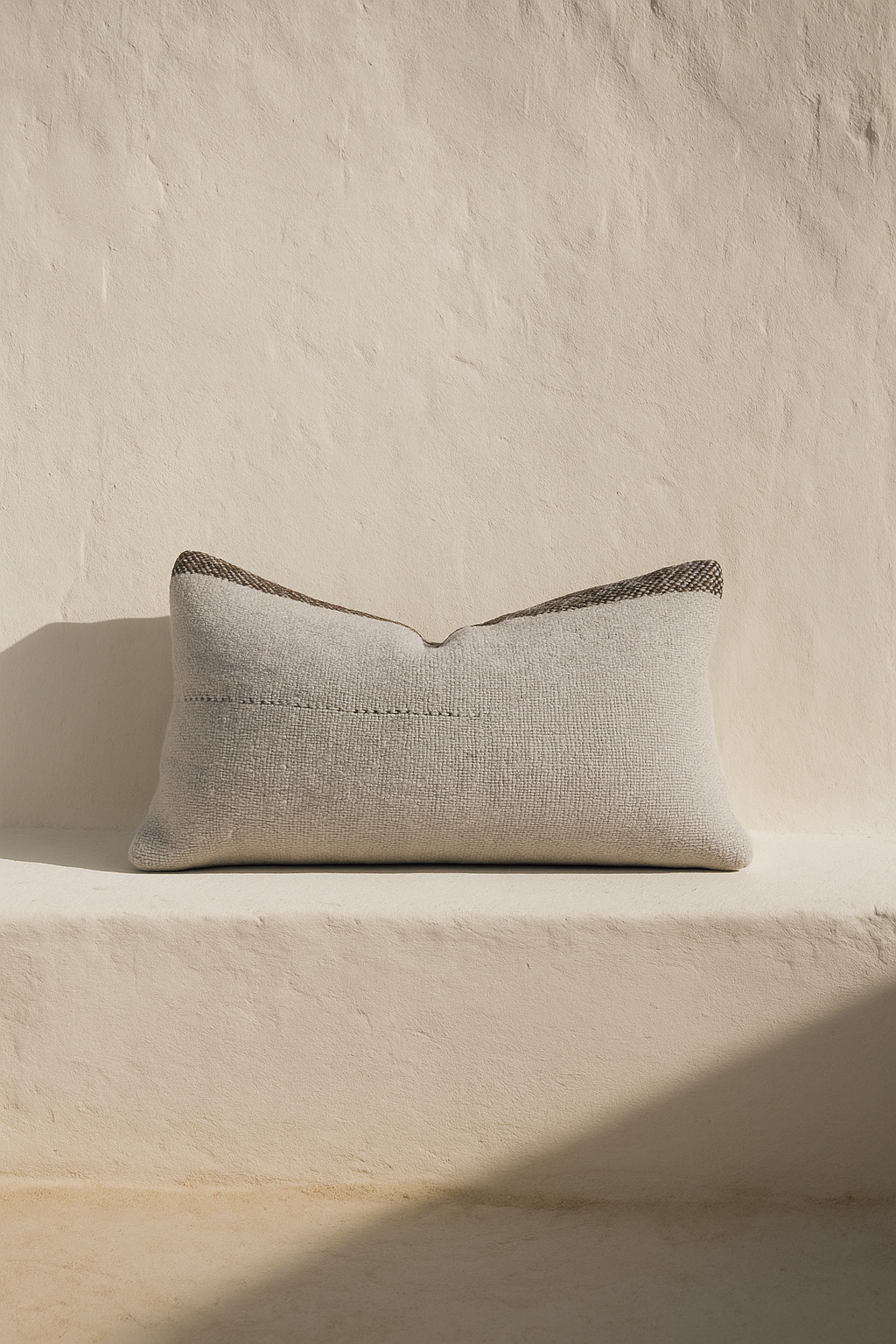 The Alara Cushion – Cream Turkish Kilim Cover