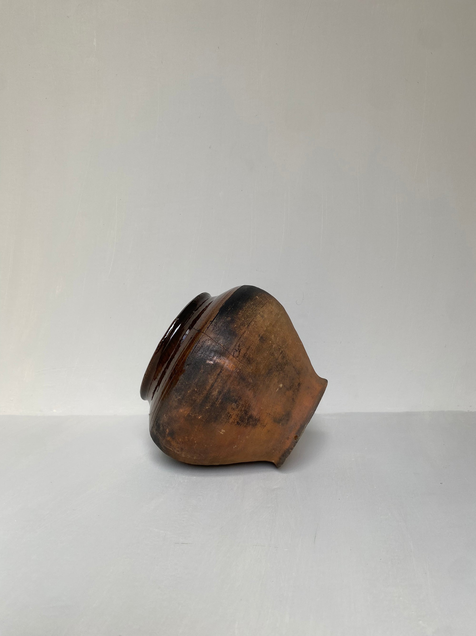 The Tereza Small Antique Clay Pot