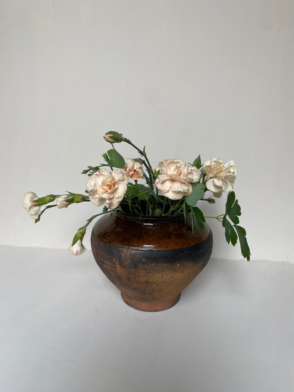 The Tereza Small Antique Clay Pot