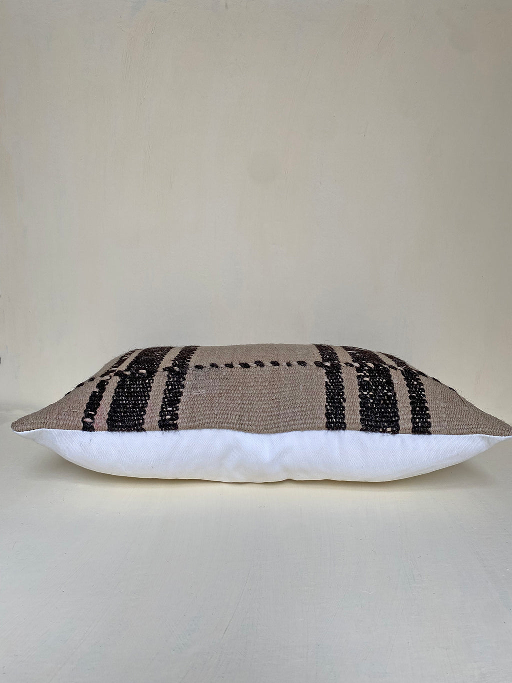 The Elvan Turkish Kilim Striped Cushion Cover