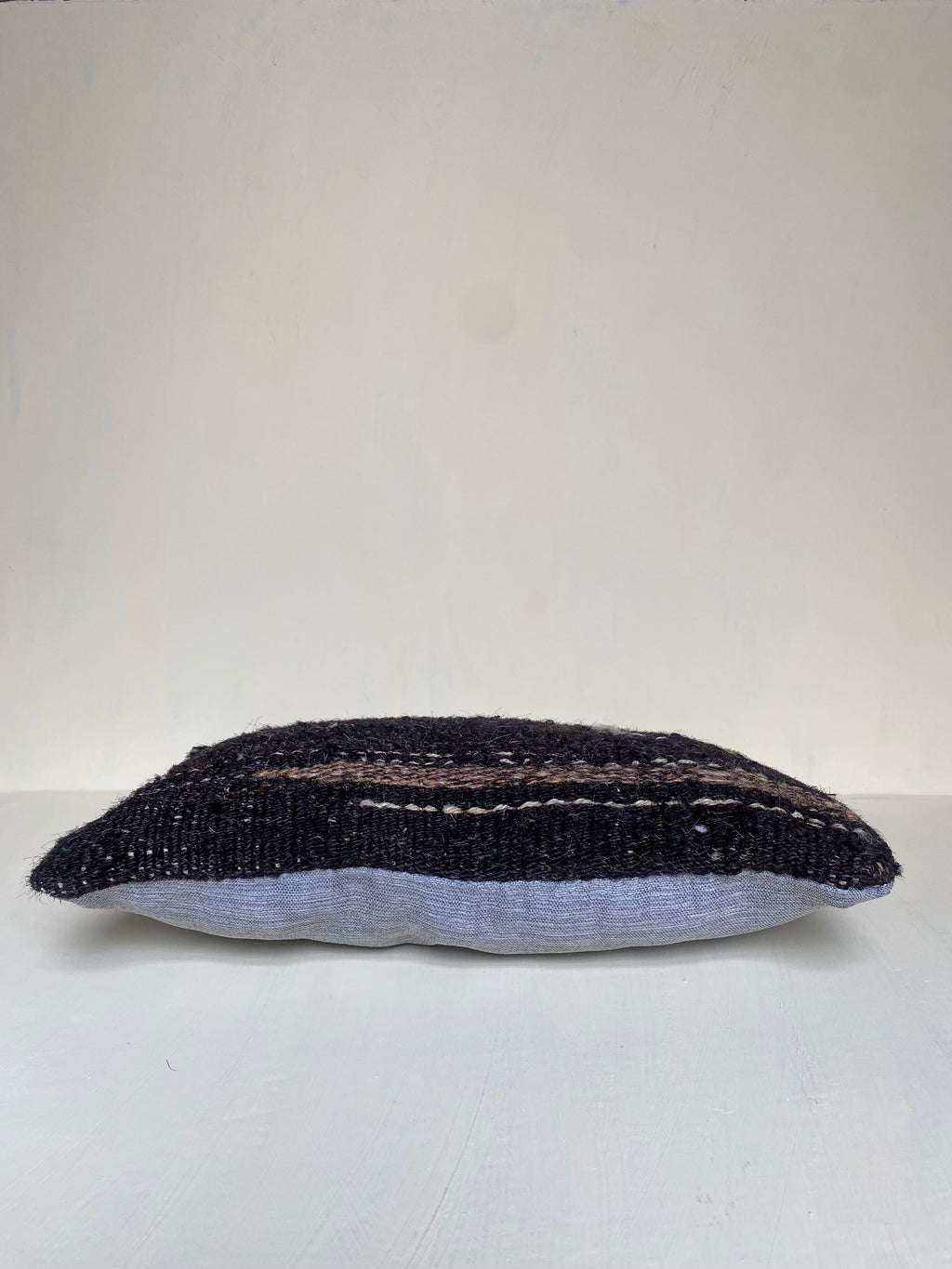 The Kivu Turkish Brown Lumbar Cushion Cover