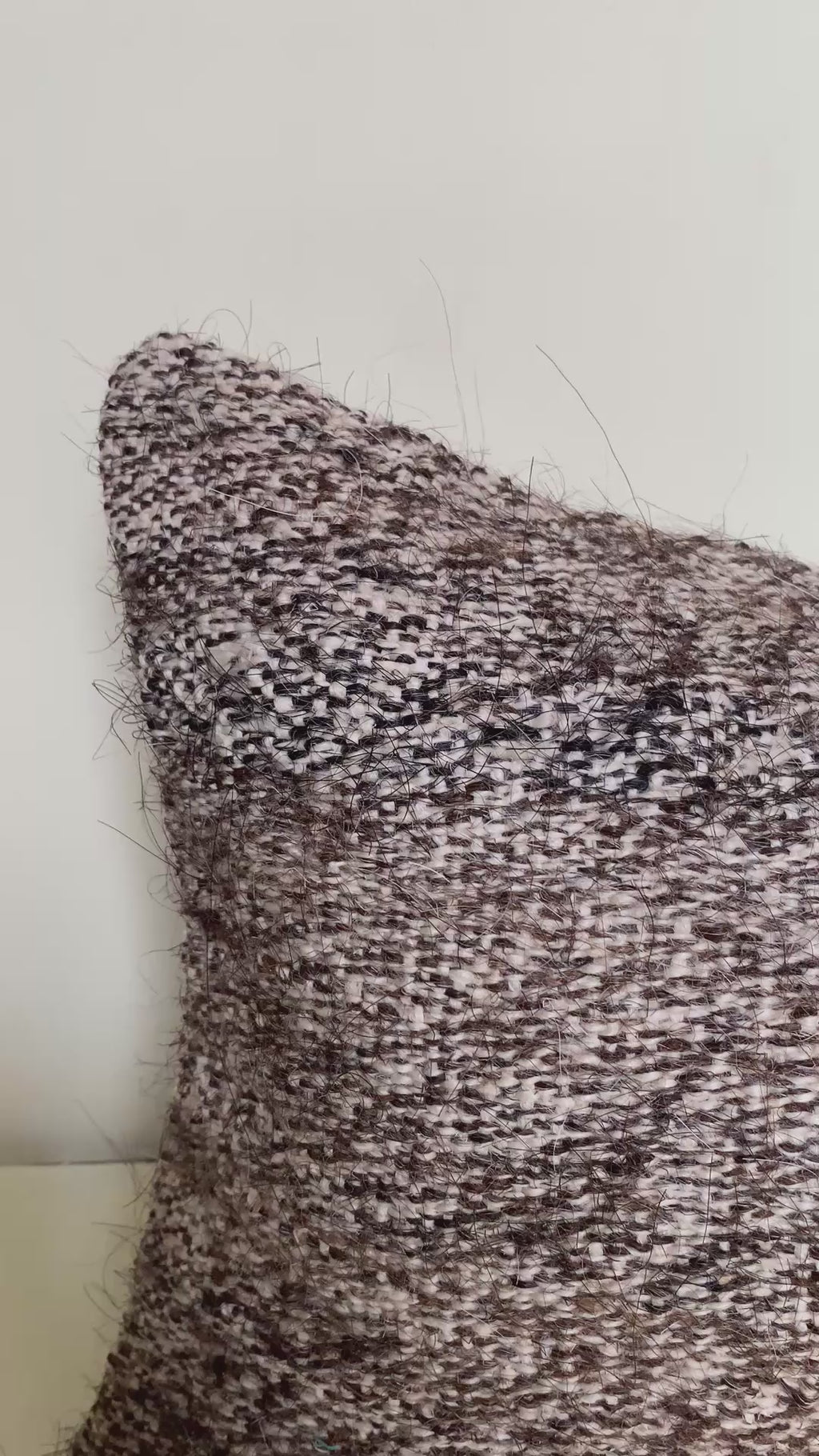 The Arin Turkish Kilim Brown Pillow Cover